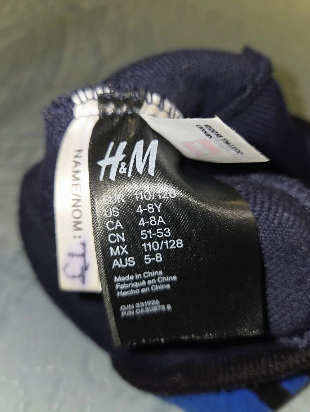 H&M Lego Ninjago Boy's 4-8Y Knit Beanie